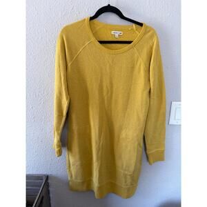 Toad&Co Yellow Mini Dress Sweater